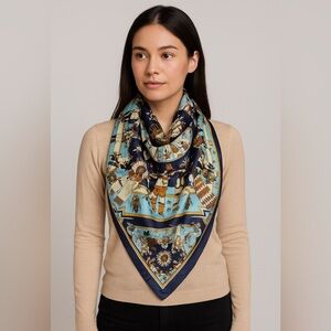 2150- Southwestern Tribal Print Women’s Scarf 100% Polyester NWT